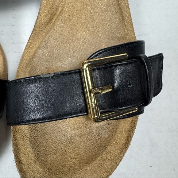 Giani Bernini Bryana Wedge Sandal Black open Toe Womens Size 6 - Picture 6 of 11